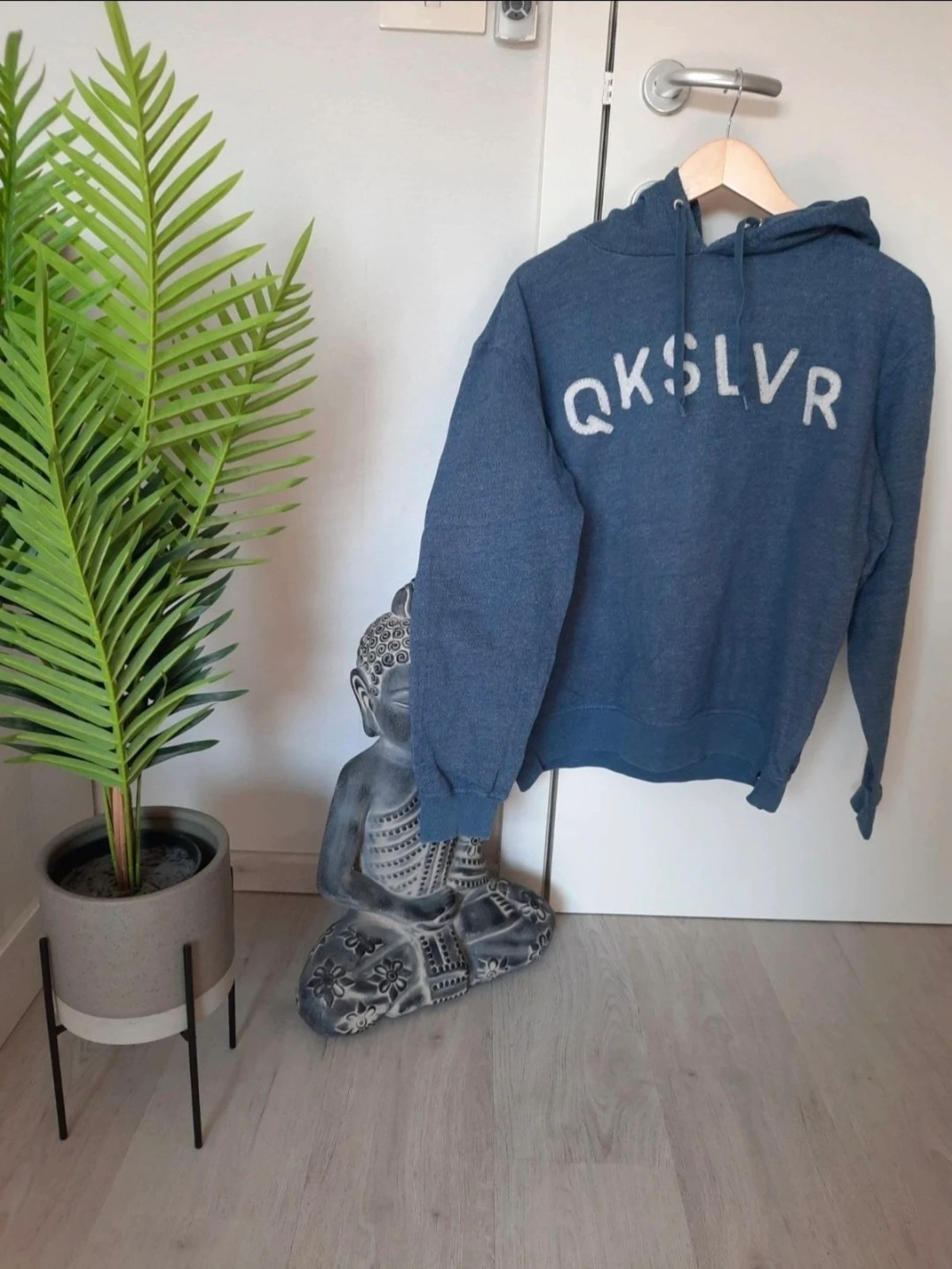 Hoodie quicksilver maat M